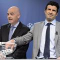 Uefa Liga prvakov žreb Luis Figo Gianni Infantino