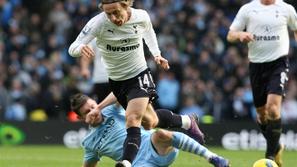 Modrić Milner Manchester City Tottenham Premier League Anglija Premier League pr