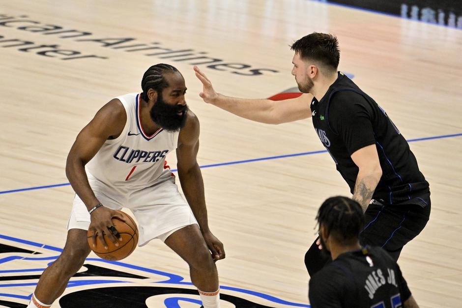 Luka Dončić Dallas Mavericks LA Clippers James Harden | Avtor: Profimedia