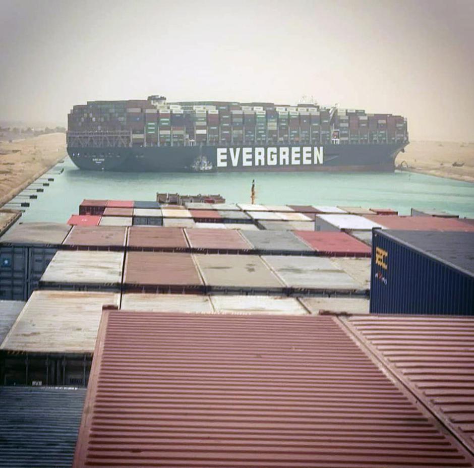 ladja Suez sueški prekop | Avtor: Epa