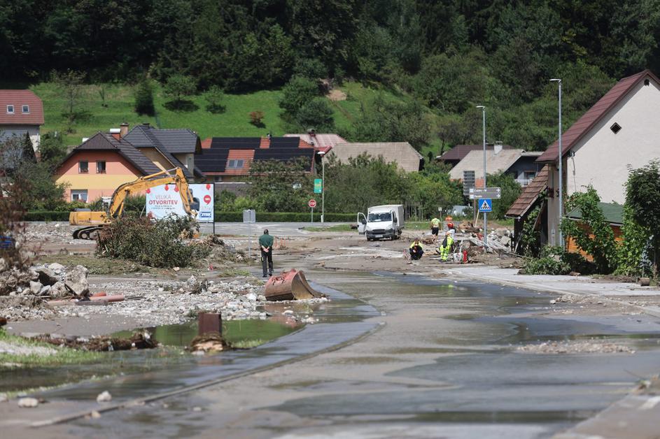 promet Koroška poplave