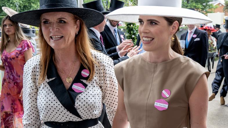 sarah ferguson, princesa eugenie, fergie