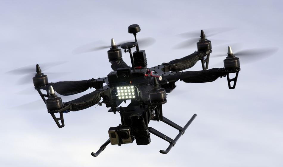 Pazite, da vas ne ujame policijski dron!