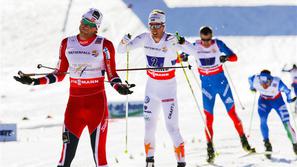 nordijsko sp moške štafete norveška petter northug Calle Halfvarsson