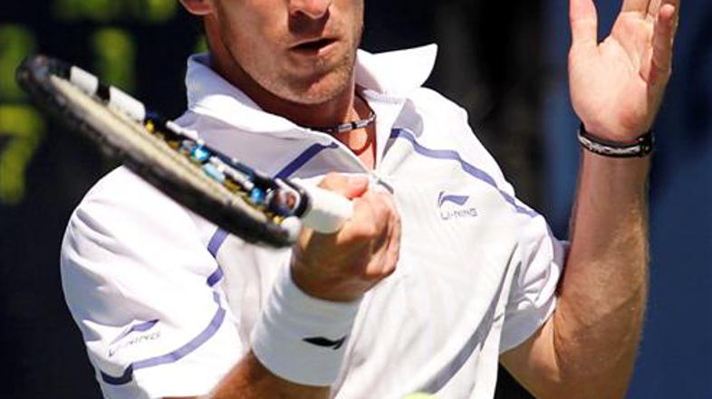 grega žemlja us open drugi krog