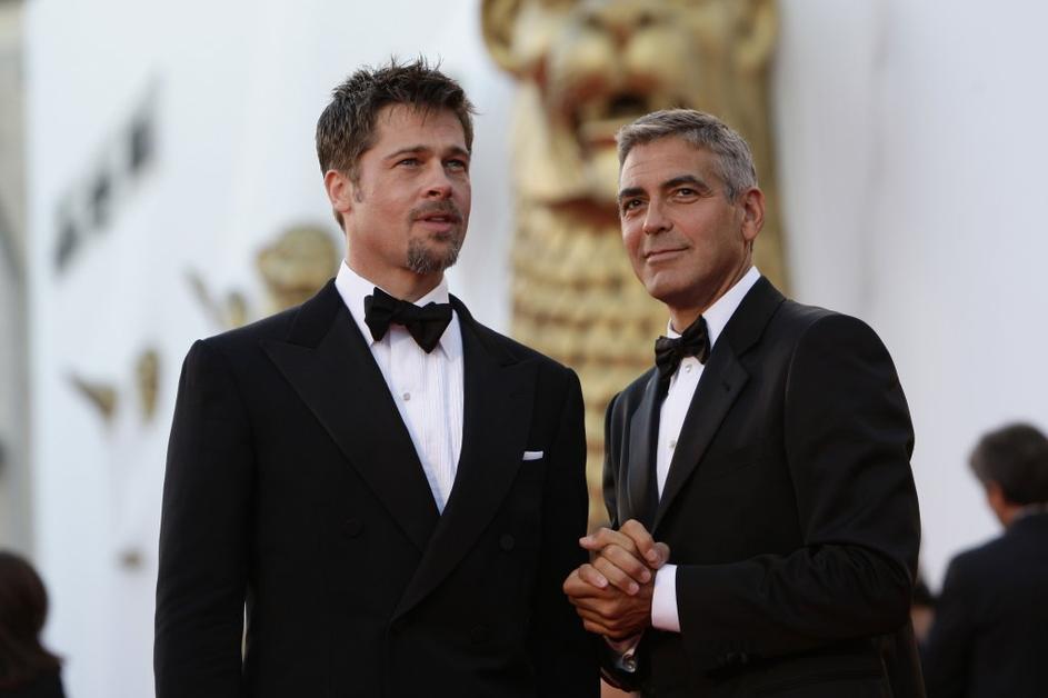 Geroge Clooney, Brad Pitt