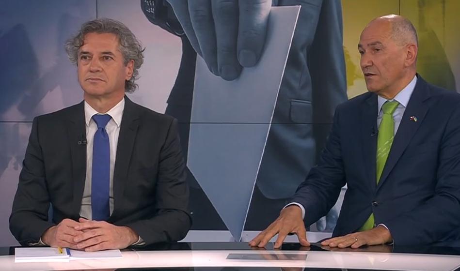 Tukaj sta Golob in Janša našla skupno točko