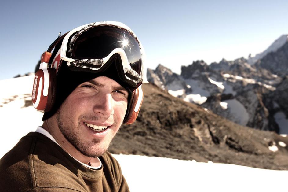 Nisem bil izkušen. Snemali smo film o freeridu in nisem hotel izpustiti priložno