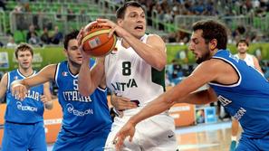 Belinelli Mačiulis Litva Italija EuroBasket četrtfinale Stožice Ljubljana