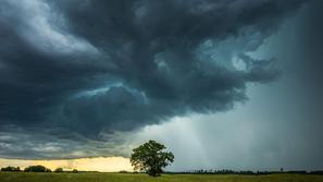 nevihta supercelična nevihta