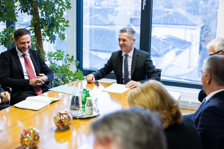 Klemen Boštjančič Robert Golob | Avtor: Žan Kolman/KPV