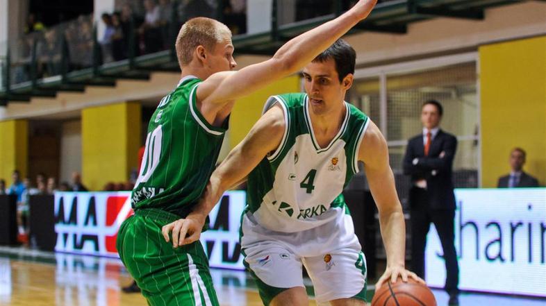 Salin Lorbek Krka Novo mesto Union Olimpija liga ABA