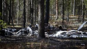 Nesreča letalo padalci Finska