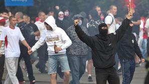 incidenti pretep bakla Poljska Rusija Varšava Euro 2012 navijači