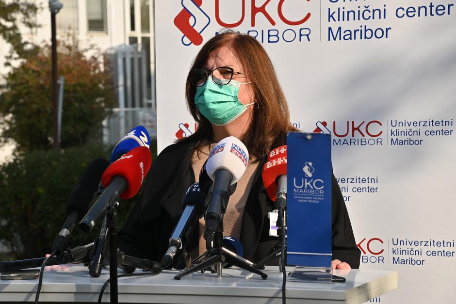 Dušanka Vudović, predstojnica oddelka za pljučne bolezni | Avtor: UKC Maribor