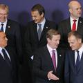 Silvio Berlusconi, Enda Kenny, Donald Tusk, Yves Leterme, Jose Luis Rodriguez Za
