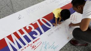 Malaysia Airlines malezijsko letalo želje prošnje potniki