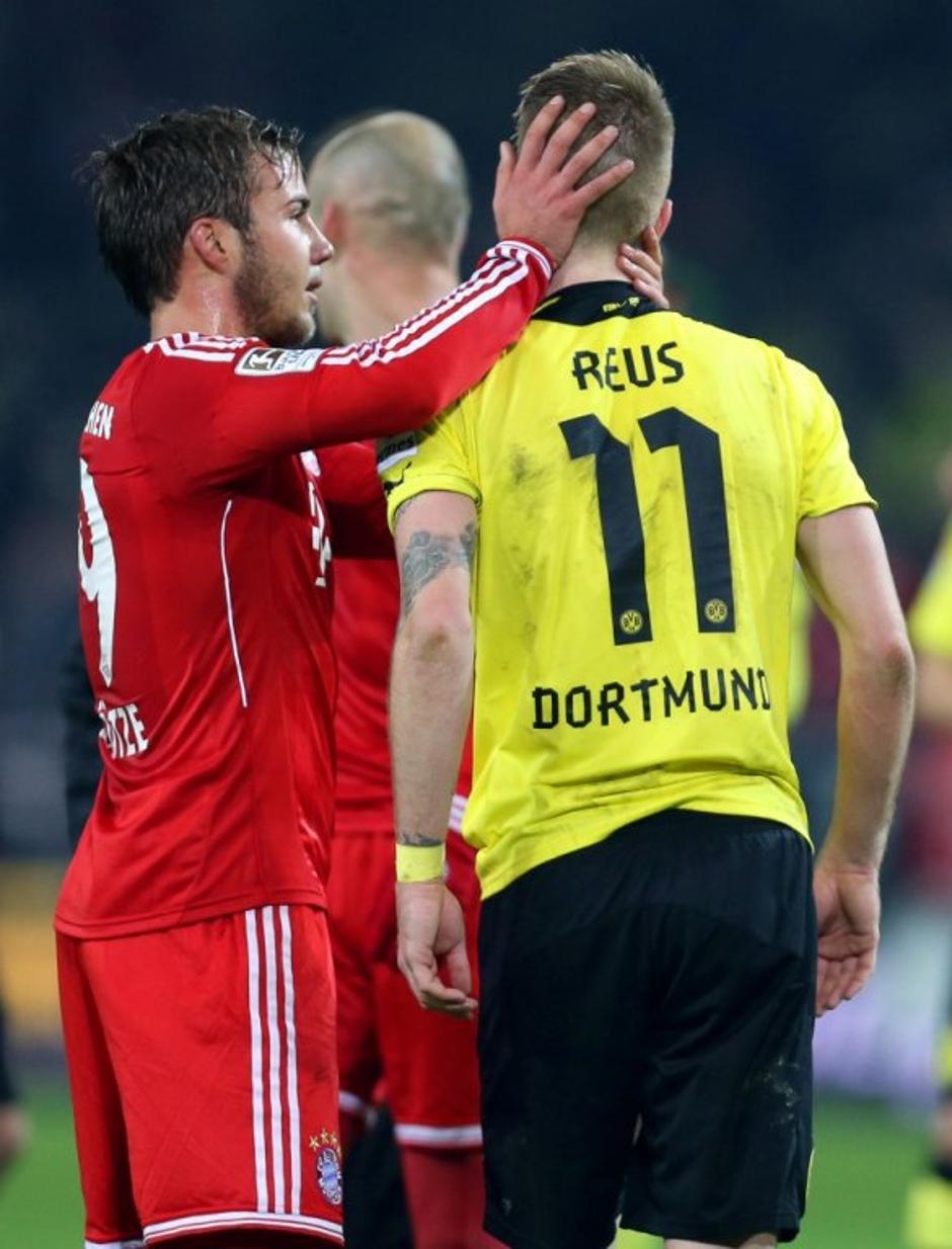Reus Götze Borussia Dortmund Bayern 1. Bundesliga Nemčija liga prvenstvo | Avtor: EPA