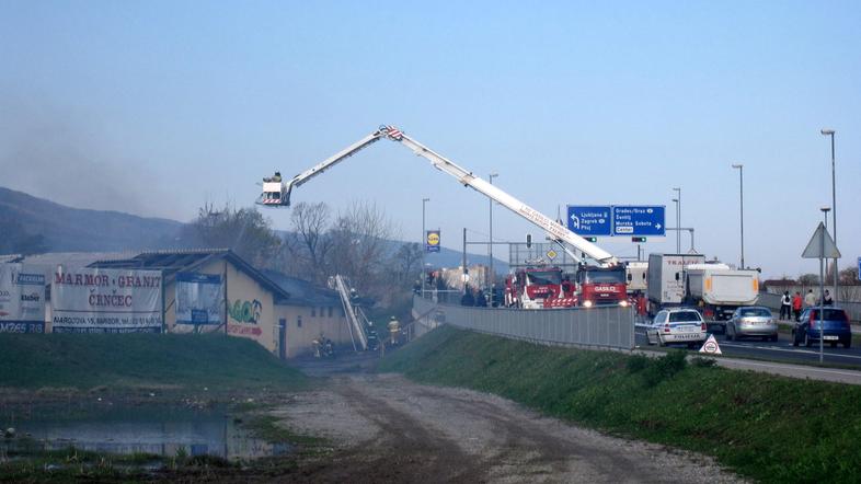 Santiago požar Pobrežje