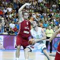 eurobasket reprezentanca košarka slovenija latvija turnir skupine laško