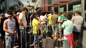 EuroBasket Celje dvorana Zlatorog navijači gledalci varnostniki pregled vstop vs