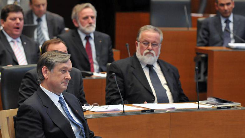 Danilo Türk (levo). (Foto: Dejan Mijović)