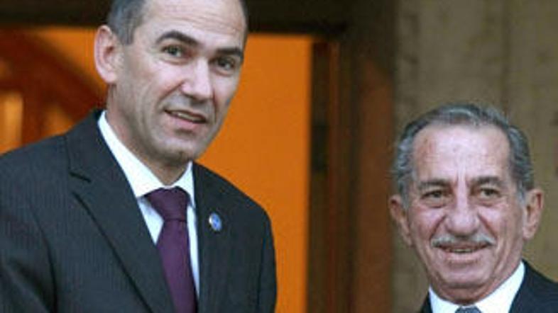 Ciprski predsednik se je Janezu Janši zahvalil, da se jim je pridružil na uradni
