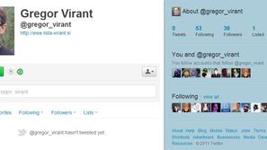 Gregor Virant twitter