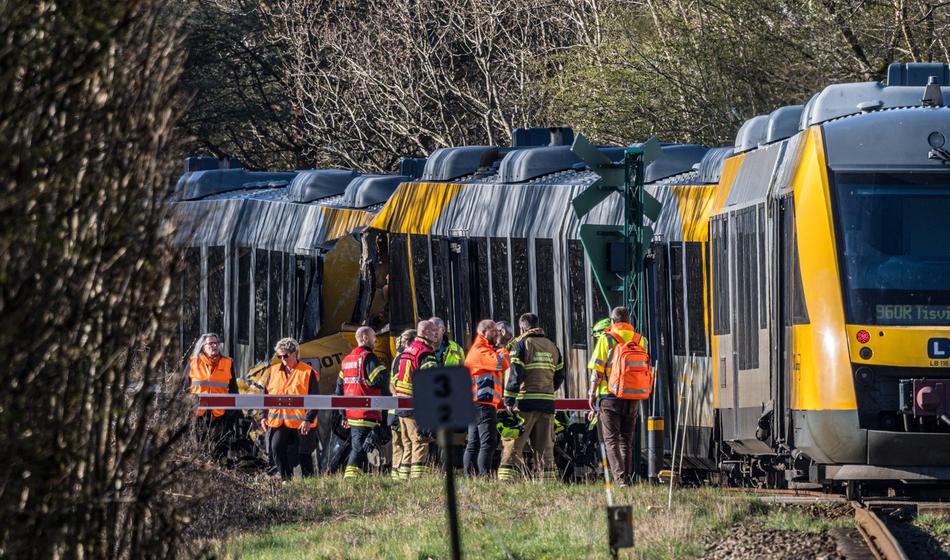 Čelno trčenje vlakov, več ranjenih