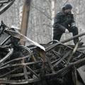 Ruski reševalci imajo težave pri prepoznavanju zoglenelih posmrtnih ostankov pot