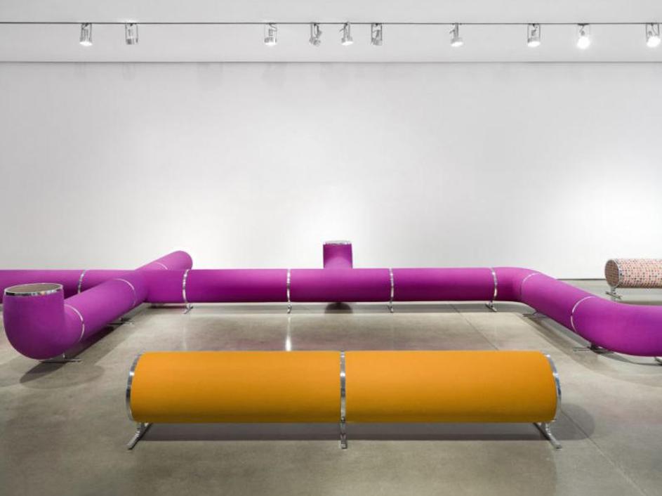 "Sedežni sistem" Pipeline. Oblikovanje: Harry Allen. 