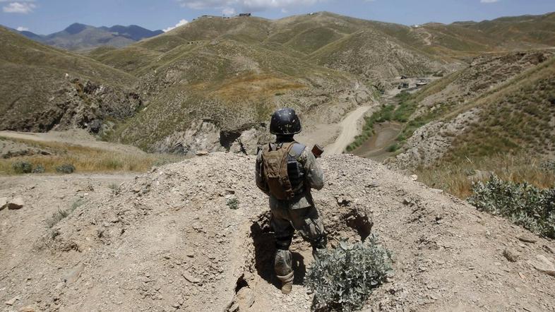 afganistanski obmejni policist