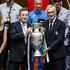 Mario Draghi Gabriele Gravina Rim Italija Euro 2020 sprejem navijači