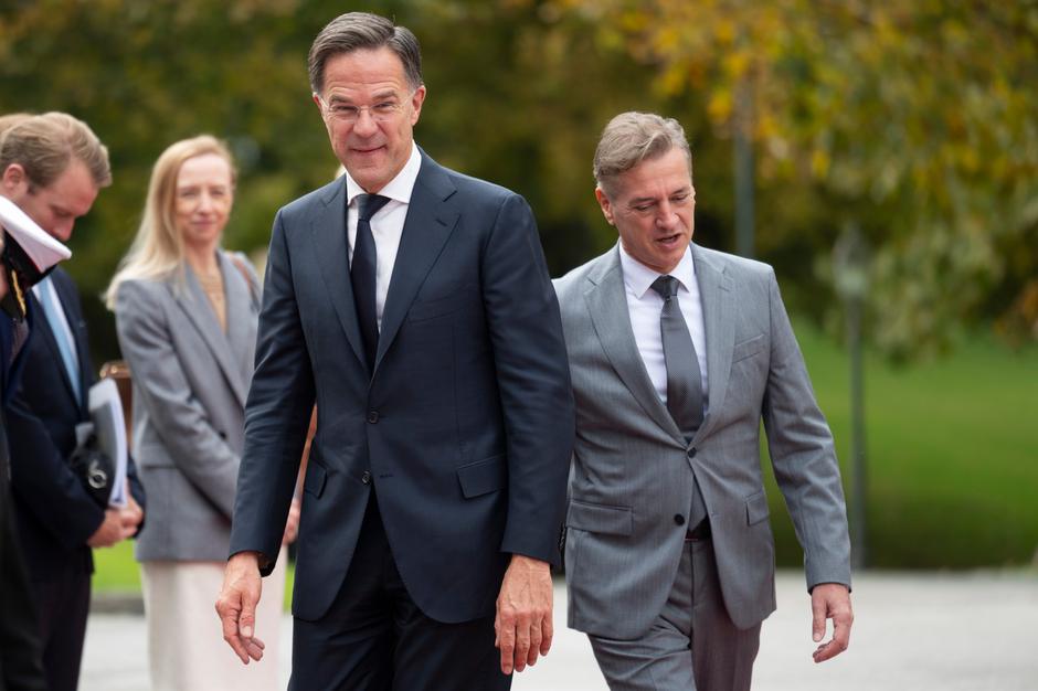 Mark Rutte in Robert Golob | Avtor: Profimedia