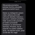Policija sporočila