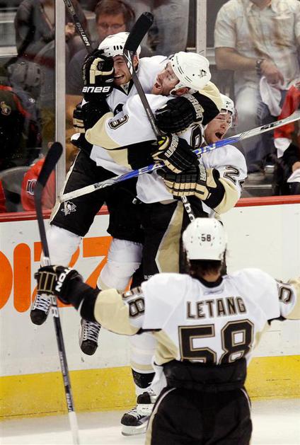 NHL končnica prva tekma Pittsburgh penguins Montreal canadiens