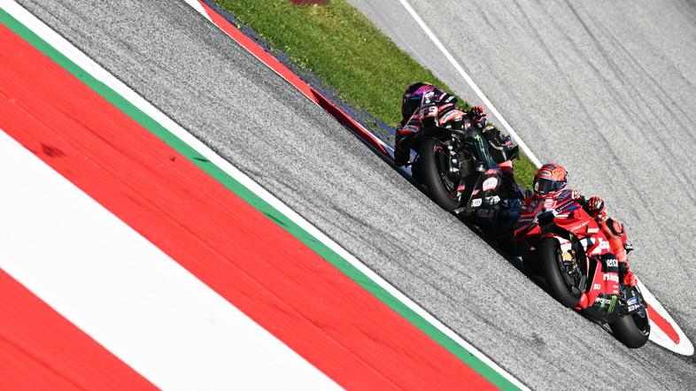 Jorge Martin in Marc Marquez