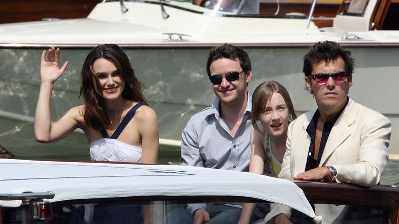 Zvezde filma Atonement: Keira Knightley, James McAvoy, Saoirse Ronan in režiser 