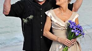 Randy Savage s svojo novo ženo Lynn. (Foto: Wikimedia)
