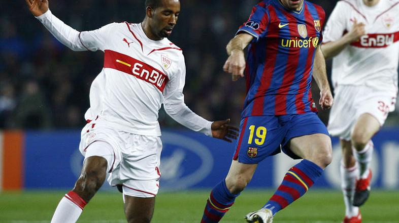 Stuttgart je bil tokrat popolnoma nemočen. (Foto: Reuters)