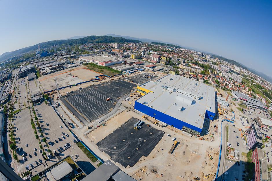 Ikea Ljubljana BTC gradnja | Avtor: Marko Delbello Ocepek