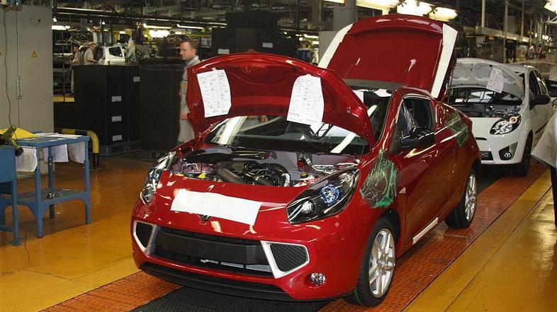 Renault wind bo ekskluzivno prihajal le s proizvodnih trakov Revoza iz Novega me