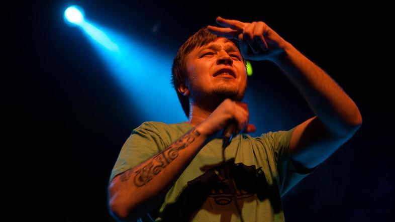 Pred dvema tednoma je Edo Maajka razfunkal ljubljanski Kino Šiška. (Foto: Aleš R