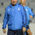 Rafael Benitez in Cristiano Ronaldo, trening Real Madrid