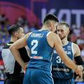 eurobasket 2025 francija slovenija, martin krampelj, leon stergar