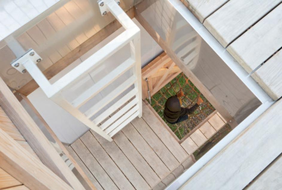 Drevesna hišica, Sharon Davis Design