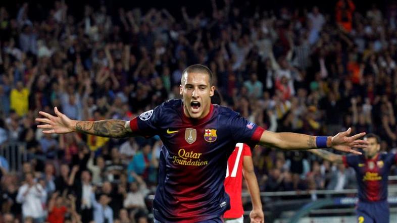 liga prvakov barcelona spartak tello
