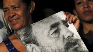 Fidel Castro, 85. rojstni dan, Kubanka s Castrovo sliko