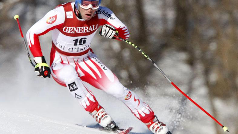 Benjamin Raich je zmagovalec superkombinacije v Val d`Iseru. (Foto: Reuters)