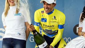 Urdax Vitoria dirka po Baskiji Baskija Contador rumena majica